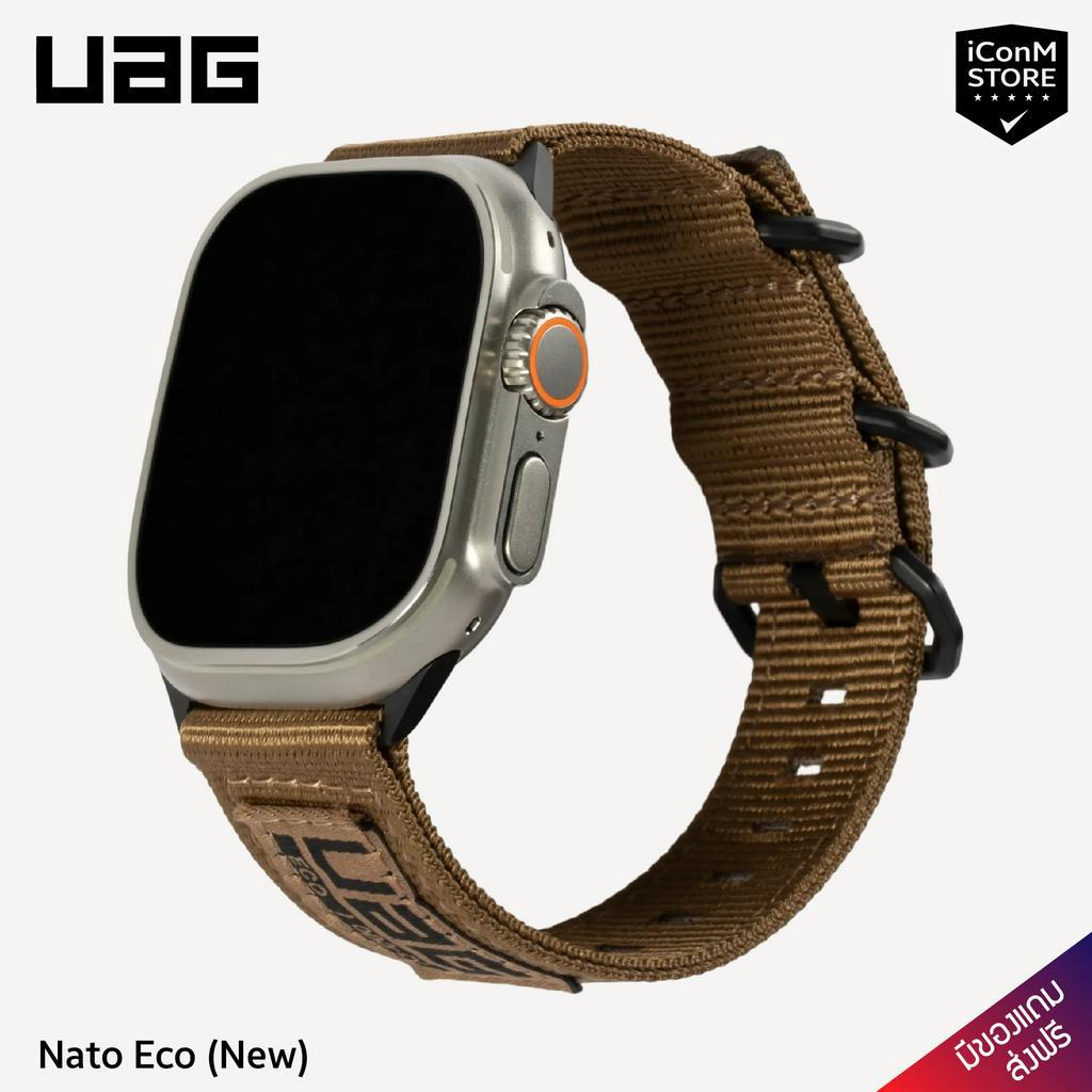 [พร้อมส่ง] UAG รุ่น Nato Eco (New) สายนาฬิกาสำหรับ Apple Watch Ultra, SE 2-1, 8-1 Series [ผ่อน0% ส่งฟรี มีของแถม]
