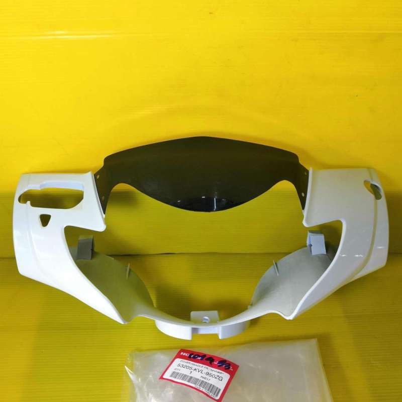 หน้ากากเวฟ125i.ไฟเลี้ยวบังลมแท้ศูนย์​ สีขาวมุขเงามีเกร็ด​ตรงรุ่น​ ส่งฟรี​ เก็บเงินปลายทาง