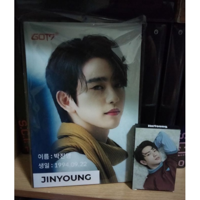 notebook jinyoung got7 พร้อม Lomo card
