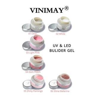 เจลต่อเล็บ  UV LED BuilderGel Nail  vinimay ของแท้ 100% ขนาด 28g. และ 56g.