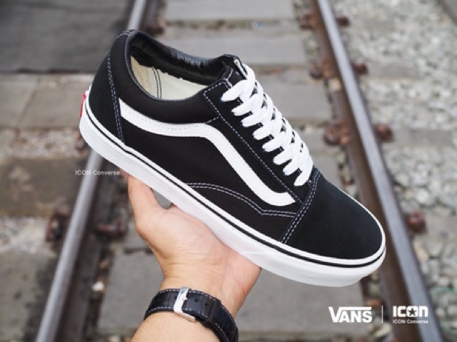 Vans Old Skool - Black White | ลิขสิทธิ์แท้ Authorized Dealer ✔️l พร้อมถุง Shop