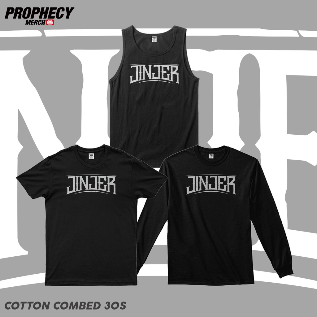 JINJER MUSIC BAND T-SHIRT / BAND T-SHIRT / เสื้อยืดเพลง / เสื้อยืดผู้ชาย / เสื้อยืดโลหะ