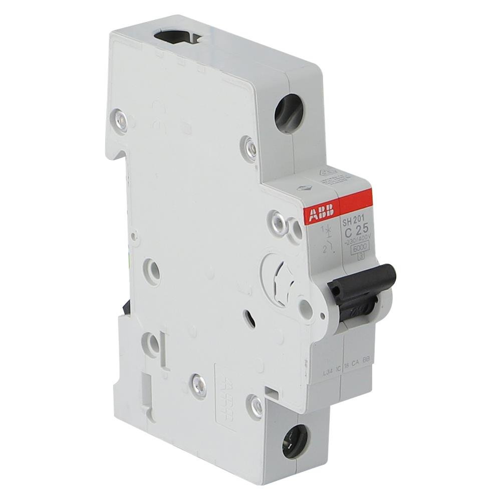เซอร์กิตเบรกเกอร์ ABB SH201-C25 25A 1P