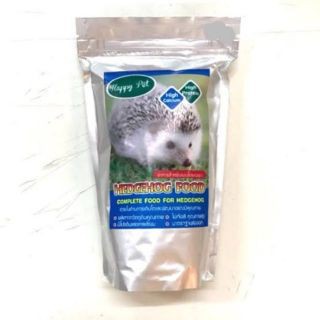 อาหารเม่นแคระ happy pet ขนาด 600g สูตรใหม่เม็ดเล็ก ราคาถูกสุดๆเมื่อรวมค่าขนส่ง