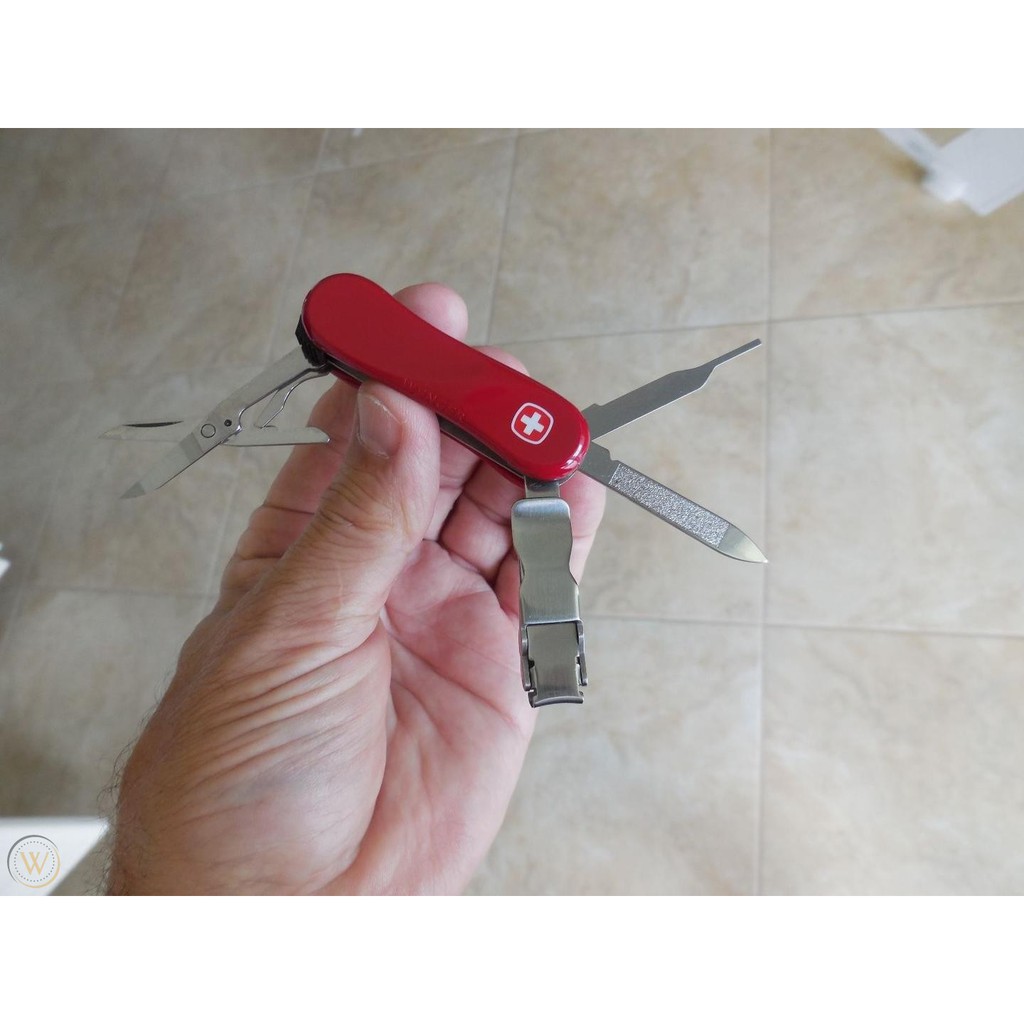 VICTORINOX Nail Clip 580 in red (SAK-S, 0.6463) มีดพับ กรรไกรตัดเล็บ - รูปที่ 6