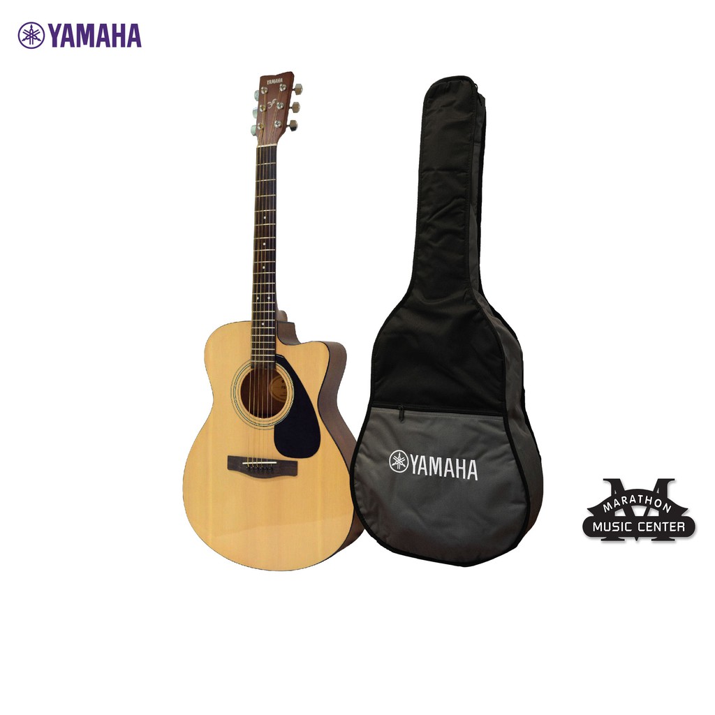 YAMAHA FS100C Acoustic Guitar กีตาร์โปร่งยามาฮ่า รุ่น FS100C + Standard Guitar Bag กระเป๋ากีตาร์รุ่น