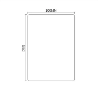 (12 กอง) กระดาษความร้อน 100*150 มม. 500 แผ่น กระดาษกาวในตัว ฝาพับ ฉลากความร้อน กระดาษใบตราส่งสินค้า