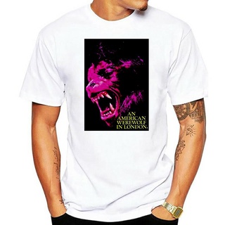 เสื้อยืดผ้าฝ้ายพรีเมี่ยม เสื้อยืดผ้าฝ้าย พิมพ์ลาย An American Werewolf In London 1981 Movie Jenny Agutter สําหรับผู้ชาย