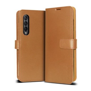 K-Max Diary Leather Case, 3 card slots, Money Pocket for Z Fold3 Diary