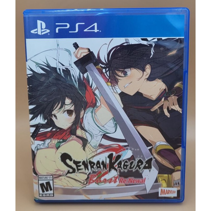 (มือสอง) มือ2 เกม ps4 : Senran Kagura Burst Re:Newal ภาษาอังกฤษ แผ่นสวย #Ps4 #game #playstation4