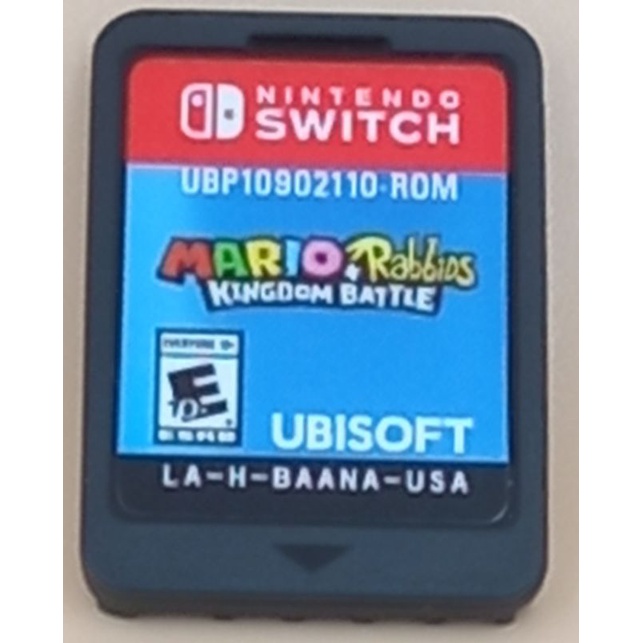 (มือสอง) มือ2 เกม Nintendo Switch : Mario Rabbids Kingdom Battle สภาพดี ไม่มีกล่อง #Nintendo Switch #game
