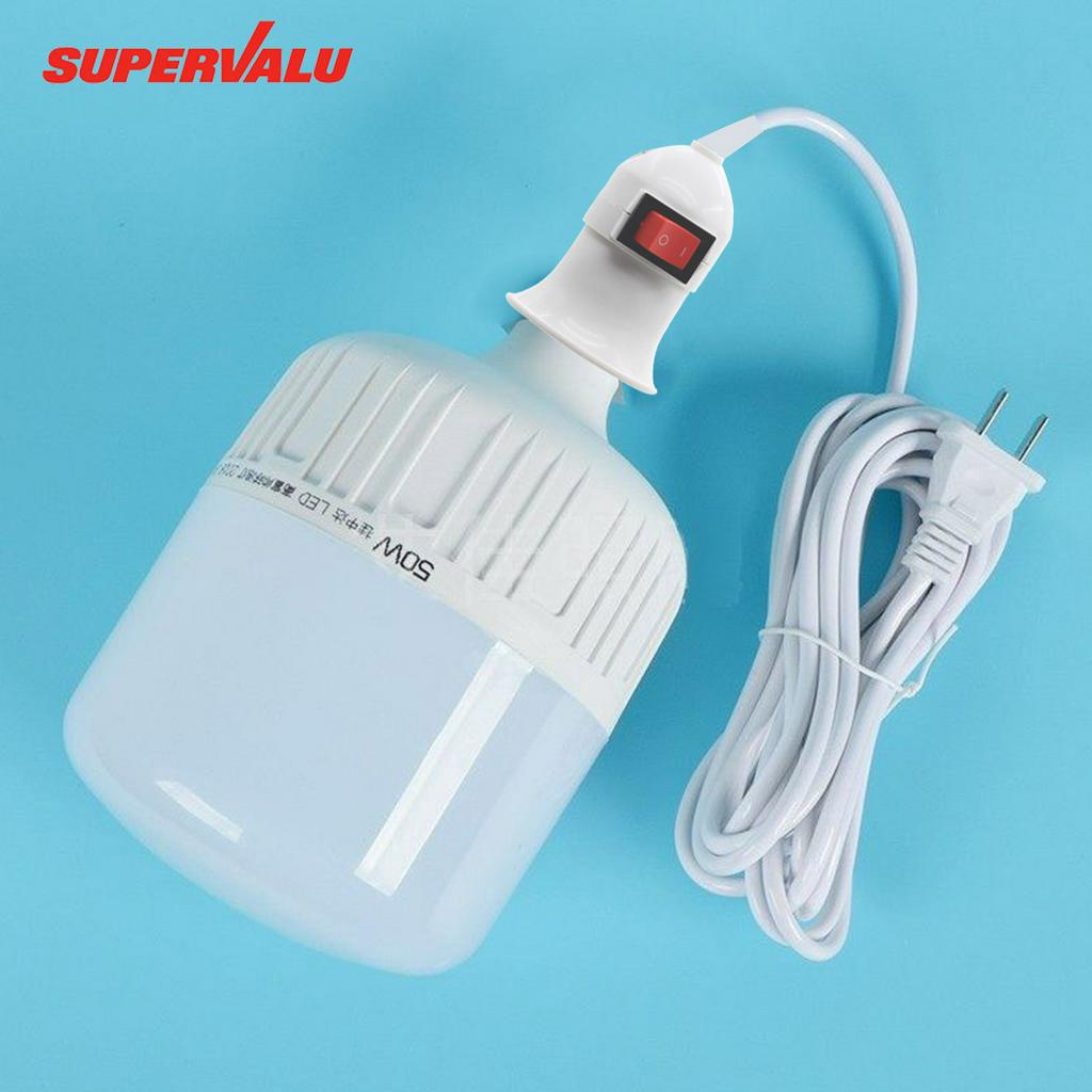 ซื้อ Super Value หลอดไฟLED หลอด LED Bulbซุปเปอร์สว่าง ประหยัดพลังงาน ไฟ 10W-65W ใช้ขั้วเกลียว E27 LED Bulb lights