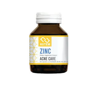 โปรโมชั่น : ลด70฿กดเก็บโค้ดหน้าร้าน ส่งฟรี NUTEM Zinc นูเท็ม ซิงค์ 30 แคปซูล 1 ขวด