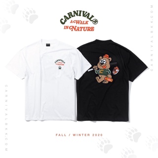 CARNIVAL FW20 “A Walk in Nature” T-Shirt สีดำ