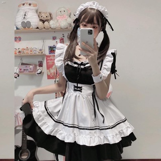 Maid outfit Meow spirit world ชุดแม่บ้าน cos น่ารักแม่บ้านแม่บ้านเครื่องแต่งกาย boss Lolita Lolita คอสเพลย์ costume