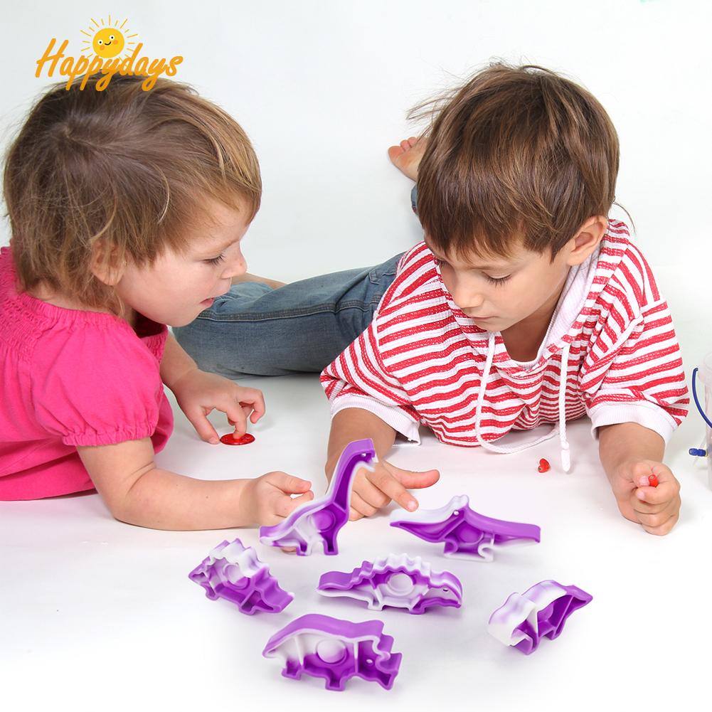 happyKids Silicone Balance Blocks Board Game Dinosaur Educational ...