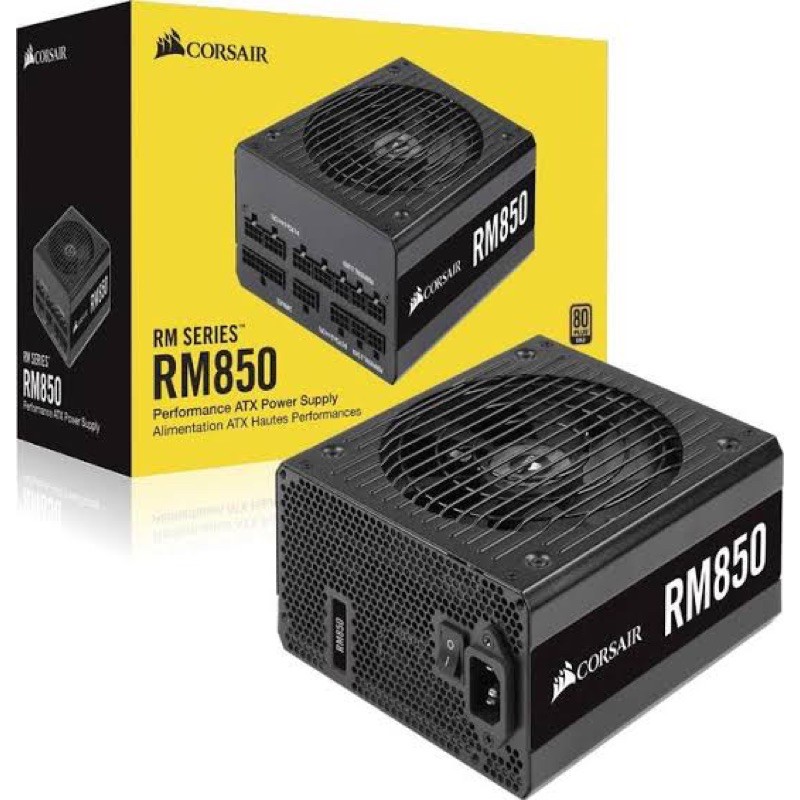 POWER SUPPLY (อุปกรณ์จ่ายไฟ) CORSAIR 850W RM850 80 PLUS GOLD (CP