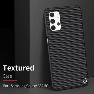 Samsung Galaxy A32 เคส Nillkinไฟเบอร์แบบมีพื้นผิวเคส สำหรับ Samsung Galaxy M32 A52 A52S A72 5G / 4G