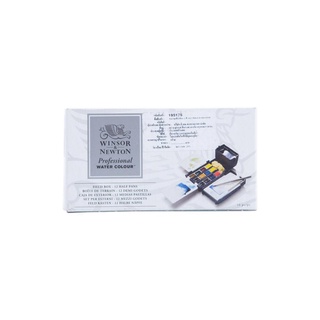 WINSOR &amp; NEWTON COTMAN WATERCOLOURS FIELD BOX SET (12 HALF PANS)