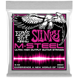 ERNIE BALL® สายกีตาร์ไฟฟ้า เบอร์ 9 (P02923) วัสดุแกนสายซูเปอร์อัลลอยใช้ในยานอวกาศ ของแท้ 100% (.009 - .042)