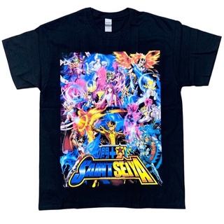 เสื้อยืดผ้าฝ้ายพิมพ์ลายแฟชั่น BOOTLEG MANIA SAINT SEIYA TEE