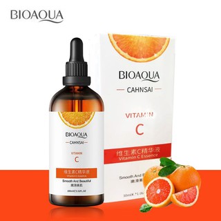 BIOAQUA Vitamin C Essence เซรั่มบำรุงผิวหน้าวิตามินซี ฟื้นฟูสภาพผิว ปรับผิวให้ดูเรียบเนียน อ่อนเยาว์ เซรั่มวิตามินซี