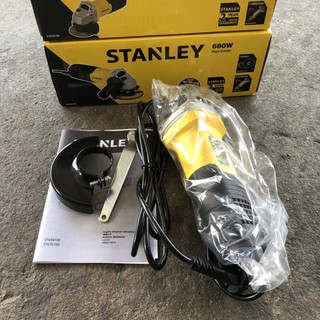 เครื่องเจียร์ 4" Stanley 680W รุ่นสวิทช์ท้าย และ รุ่นสวิทช์ข้าง เครื่องหินเจียร ลูกหมู