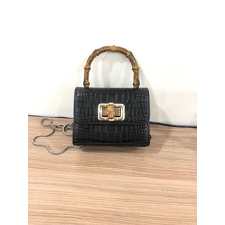 Sale❗️กระเป๋าสะพายข้าง Mini หูไม้ไผ่