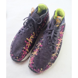 Nike Air Footscape Woven Chukka "Wool Pack" Size 42EU สีม่วงเข้ม มือสอง ของแท้