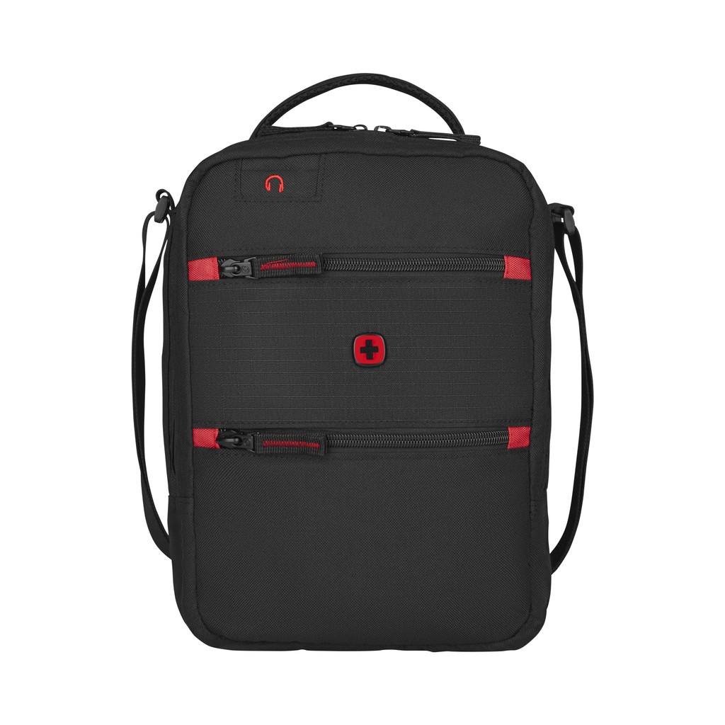 Wenger Lifestyle Bag Vertical Tote กระเป๋าสะพายอเนกประสงค์, สีดำ (607022) D
