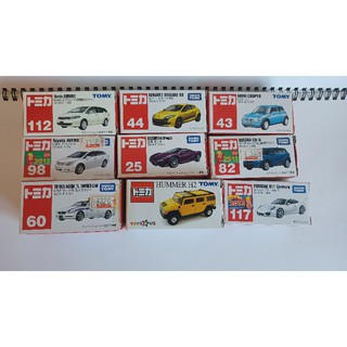 โมเดลรถสะสมจาก Tomica