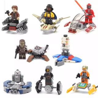 เลโก้ บล๊อค ตัวต่อ Star Wars (SET 8 PCS) ไม่มีกล่อง POC0126