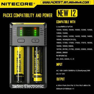 เครื่องชาร์จแบตอัจฉริยะ  Nitecore New i2