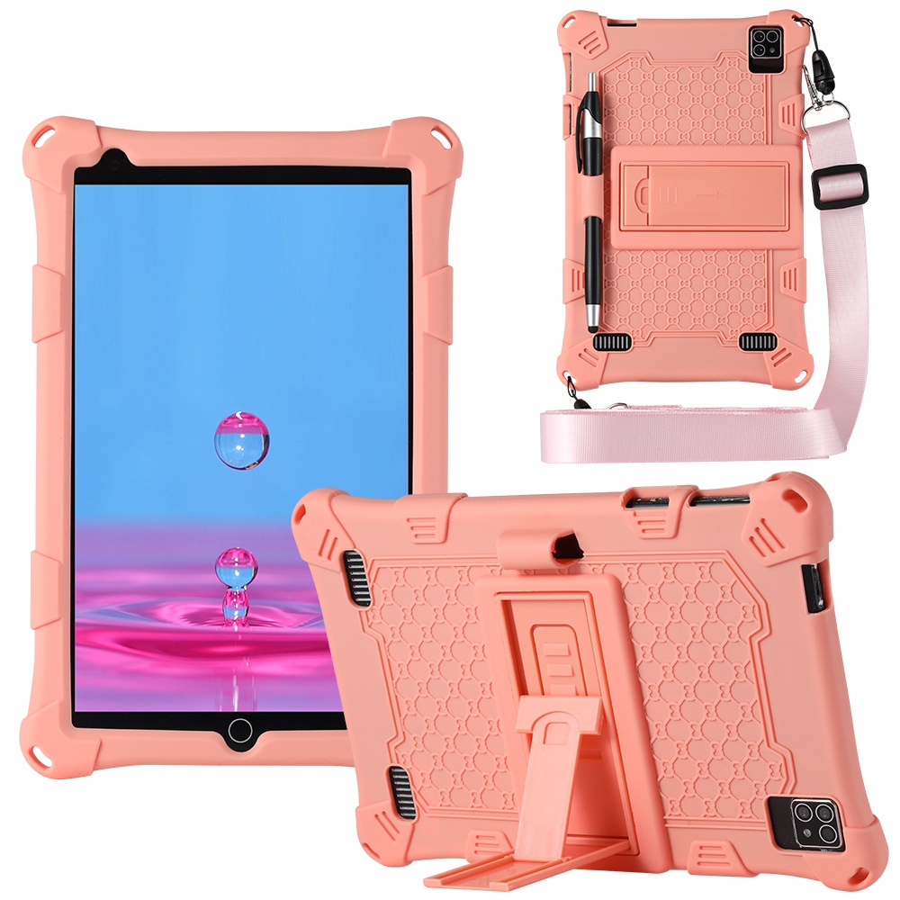 เคสโทรศัพท์มือถือซิลิโคนกันกระแทกสําหรับ Inovo I-Tab 705a Android Itab 705A Shell With Holder Stand 