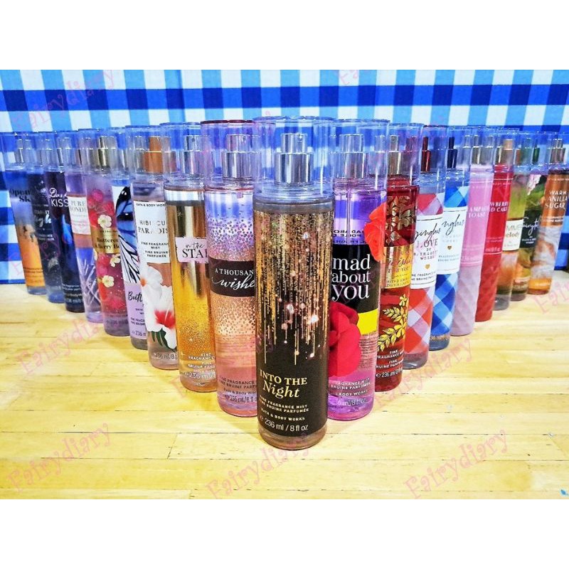 แท้ •แบ่งขาย •Bath&BodyWorks Body Mist สเปรย์น้ำหอม 2 ml /5 ml /10 ml