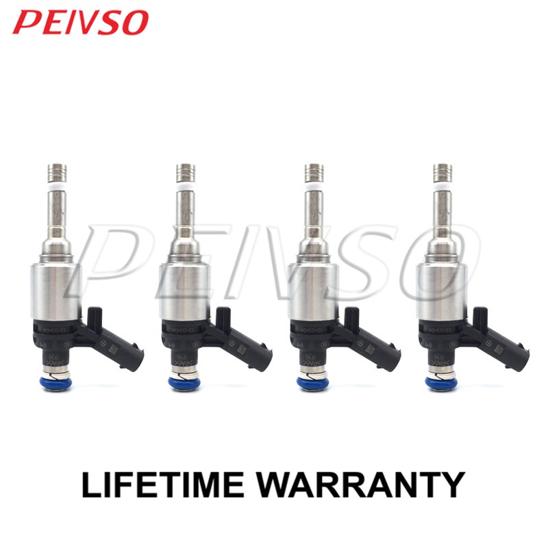 4x 06H906036Q 0261500160 Fuel Injector For VOLKSWAGEN&AUDI Golf / A3 2005~2012 1.8L