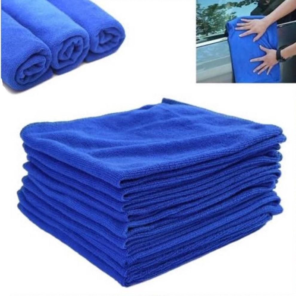 ผ้าไมโครไฟเบอร์ 1 ผืน 30x30 ซม.ผ้าล้างรถ