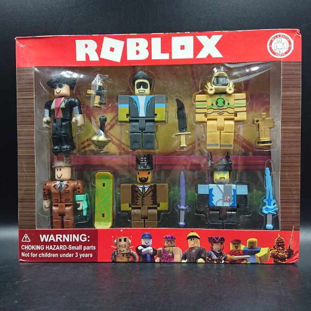 โมเดล Roblox ช ด Legendจำนวน 6 ต ว มาพร อม Accessories ส ง 7 Cm ราคาถ กมาก งานจ น ส นค าจร งส อาจต างจากร ปเล กน อยจ า Shopee Thailand - ฟ กเกอร 12 ร ปแบบ roblox figma oyuncak robot shopee thailand