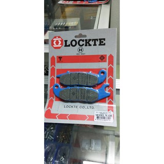 พร้อมส่ง Lockte ผ้าดิสเบรครถมอเตอร์ไซค์ สำหรับ Honda Wave125