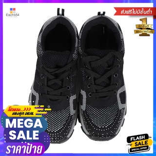 รองเท้านิรภัยพื้นยาง DEXZON LJ1760 เบอร์ 42 สีดำSAFETY SHOES WITH RUBBER SOLES DEXZON LJ1760 NO.42 BLACK