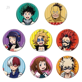 Js เข็มกลัดโลหะลายการ์ตูน My Hero Academia 1 ชิ้น