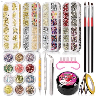 Rhinestones Adhesive Gel Glue Resin Gemstones Diamonds Jewelry Nail Art Sequins Nail Polish Clear Nail Art DIY