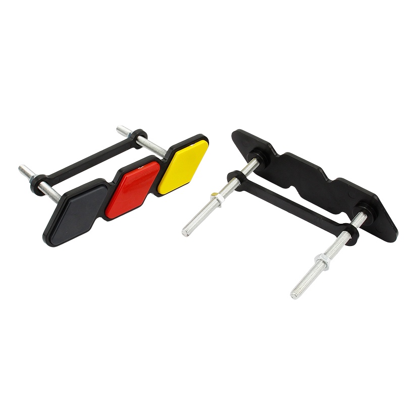 1 ✿ Abs TRD กระจังหน้ารถยนต์ สามสี ลายตราสัญลักษณ์ประจําชาติ ตาข่าย สล็อต กระจังหน้ารถยนต์ ตราอุปกรณ์ตกแต่ง สําหรับ Toyota Tacoma 4Runner Tundra - รูปที่ 3