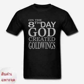 【Hot】Goldwing ใหม่ เสื้อยืดคอกลม แขนสั้น ผ้าฝ้าย 100% พิมพ์ลายสโลแกน 8Th Day แนวตลก แนวสตรีท ขนาดใหญ่ สําหรับผู้ชาย ผู้ห