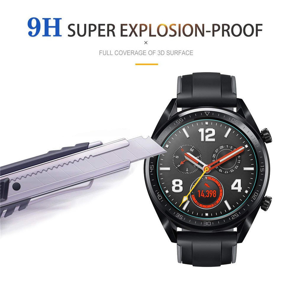 ฟิล์มกระจกนิรภัยกันรอยหน้าจอ กันแตก สําหรับ Huawei Watch GT 5 4 3 GT2 Pro Huawei GT GT3 GT5 Pro SE GT3 Pro 2 ชิ้น - รูปที่ 2