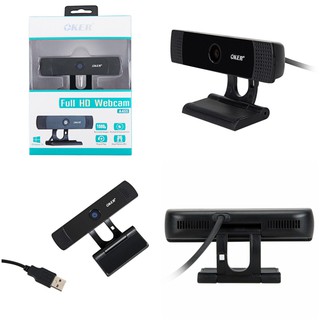 กล้องเวปแคม Webcam Oker รุ่น A 455 Full HD 1080P