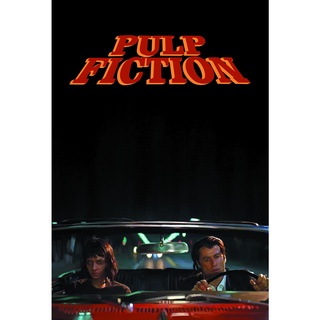 โปสเตอร์หนัง Pulp Fiction พรูฟ ฟิกชั่น Movie Poster ภาพติดผนัง โปสเตอร์ติดผนัง ตกแต่งบ้าน รูปติดห้อง ของสะสม ร้านคนไทย