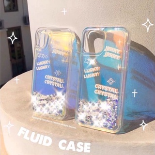 ลดล้างสต็อก🔥 (Pre-order) เคสiPhone เคสโทรศัพทท์ตู้น้ำคริสตัล 💎Diamond quicksand จากแบรนด์ Buddy Original