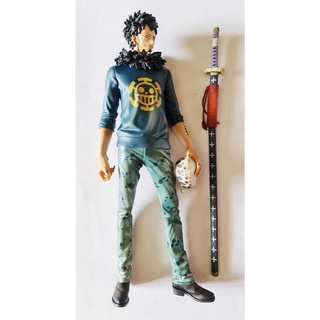 ของสะสมอนิเมะจาก เรื่อง One Piece Trafalgar Law PVC Action Figure Collectible Model doll toy 27cm  ลิขสิทธิ์แท้ japan