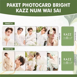 ชุดโฟโต้การ์ด BRIGHT VACHIRAWIT KAZZ NUM WAI SAI THAILAND STUFF